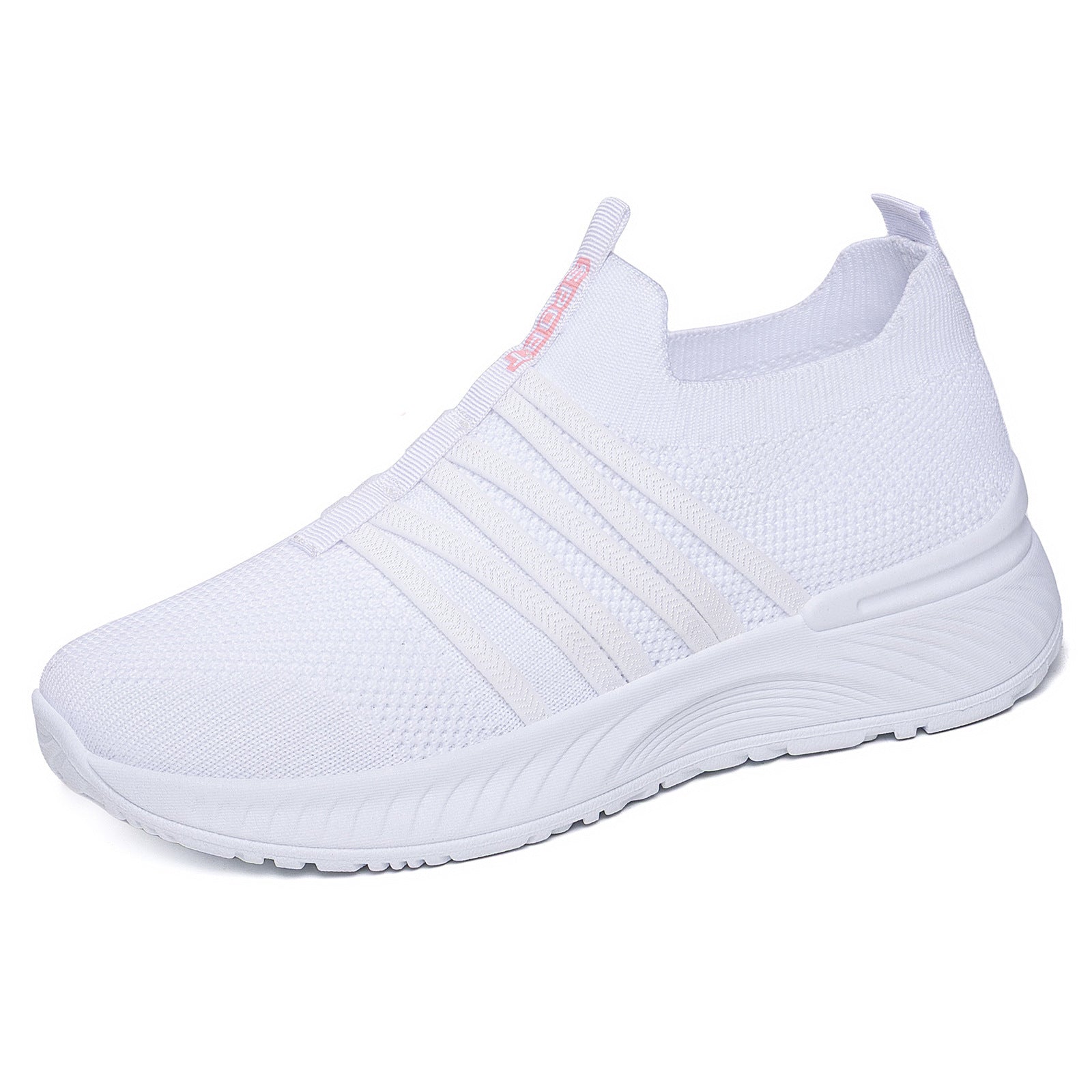 Summer New Breathable Flyknit Slip-On Casual Shoes