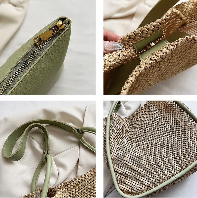 Trendy Women's Bags Fashion Large Capacity Contrast Color