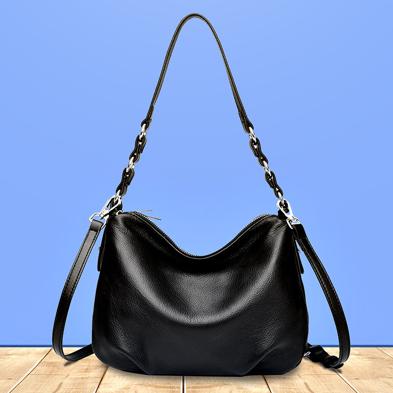 Genuine Leather Women's Crossbody Shoulder Bag