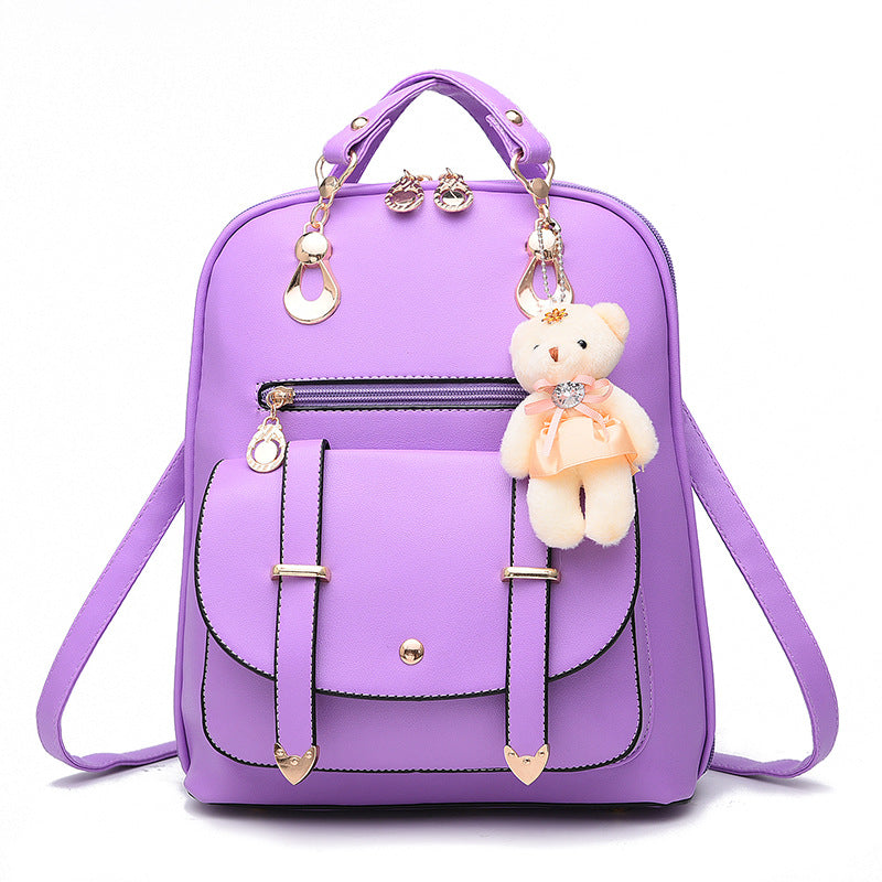 New backpack backpack fashionista new spring and summer students fashion leisure Korean women a generation