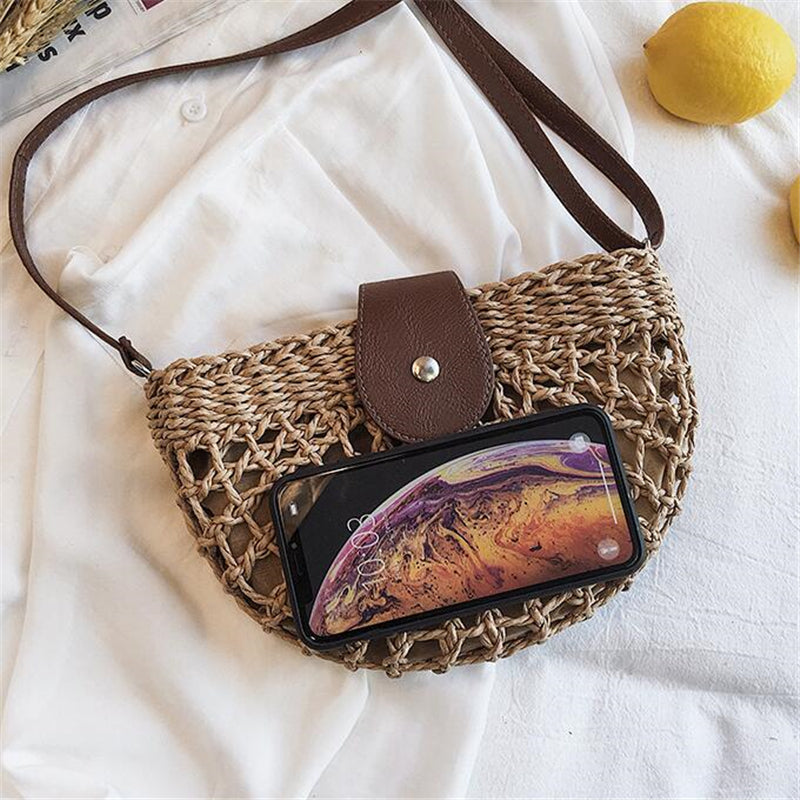 Pastoral wind woven bag