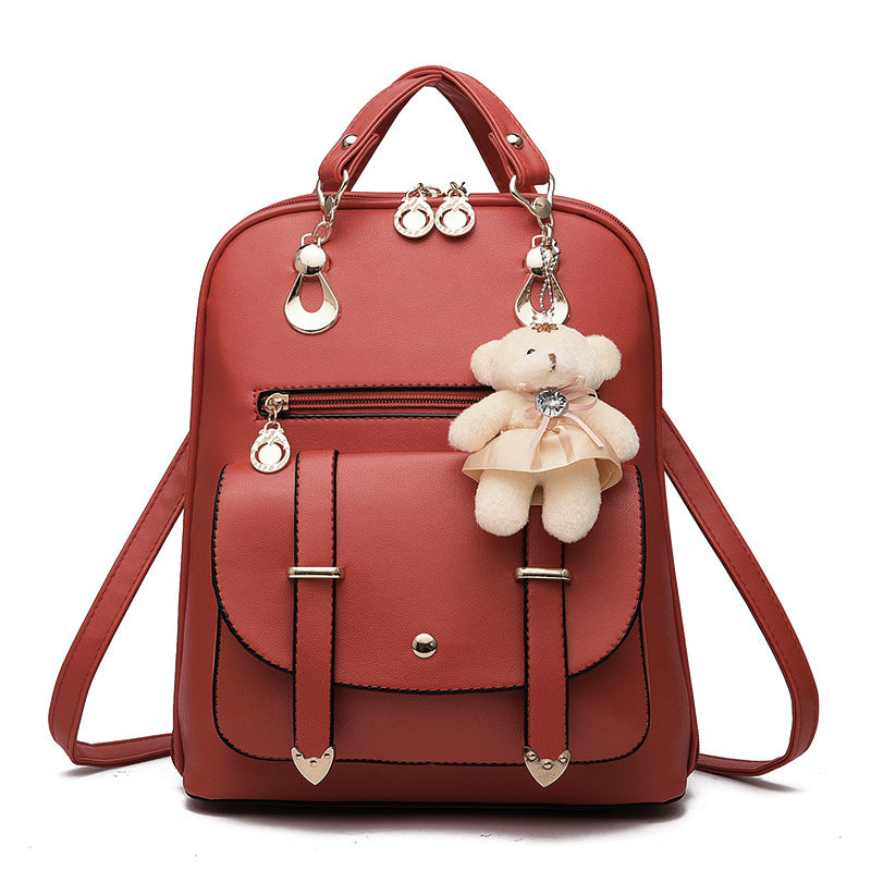 New backpack backpack fashionista new spring and summer students fashion leisure Korean women a generation