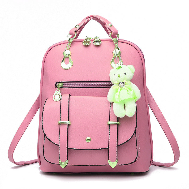New backpack backpack fashionista new spring and summer students fashion leisure Korean women a generation