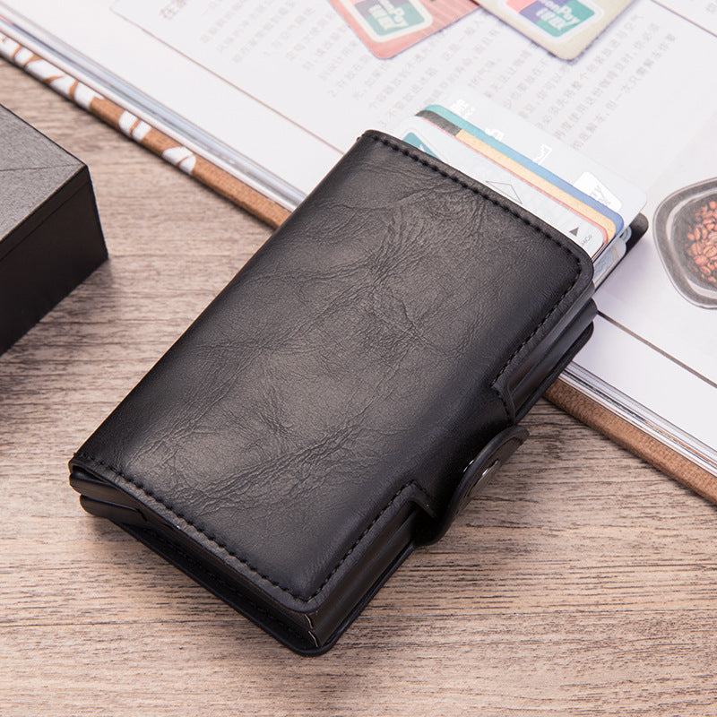 RFID aluminum alloy credit card box