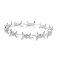 Punk Street Rap Thorns Zircon Bracelet