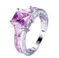 S925 Sterling Silver Colorful Opal  Sterling Silver Diamond Ring