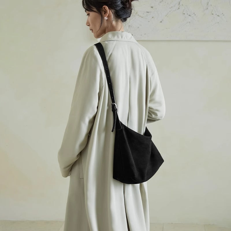Laid-back Vintage Crossbody Shoulder Bag