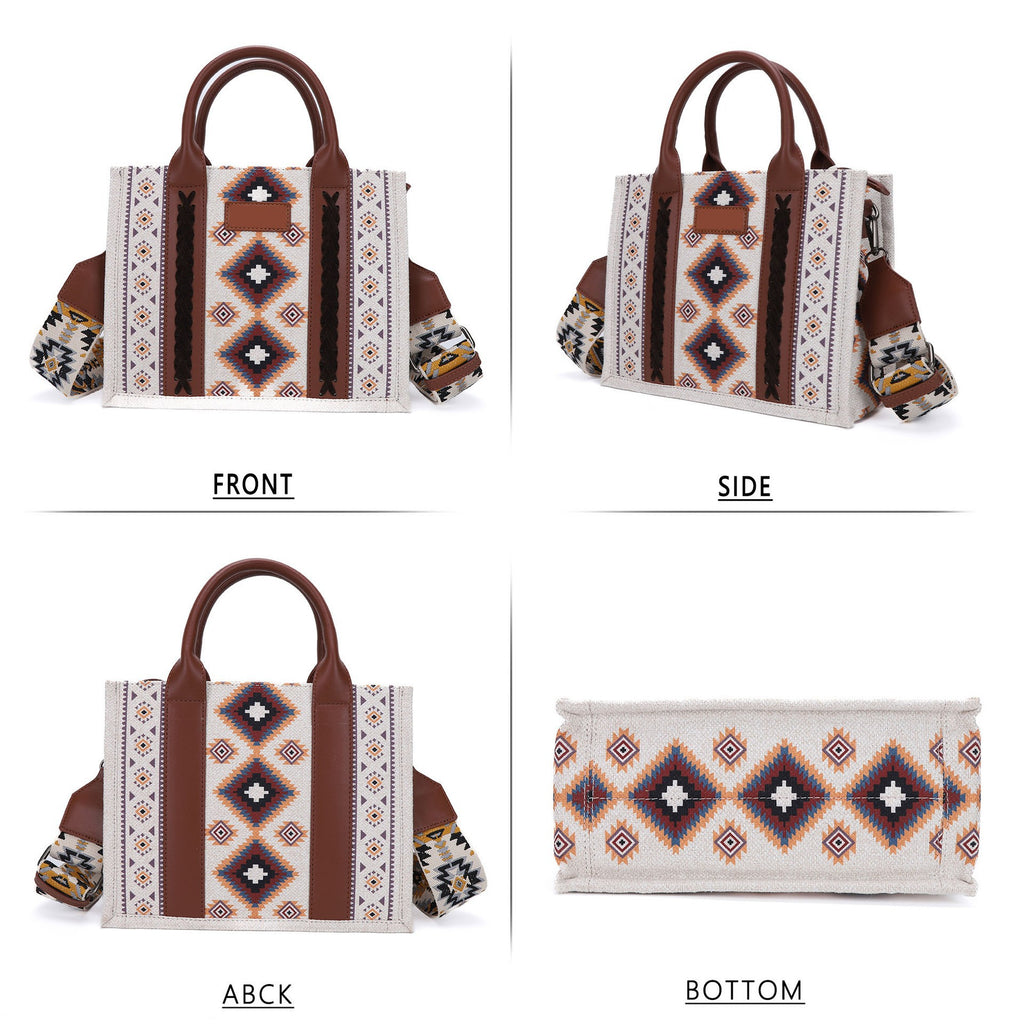 Women's Shoulder Messenger Bag Hand-woven