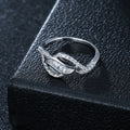European And American Style Fashionable Ring With Colored Zircon