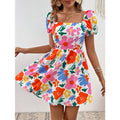 Printed Short Dress For Women