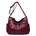 Women's Shoulder Leather Mother Bag Soft
