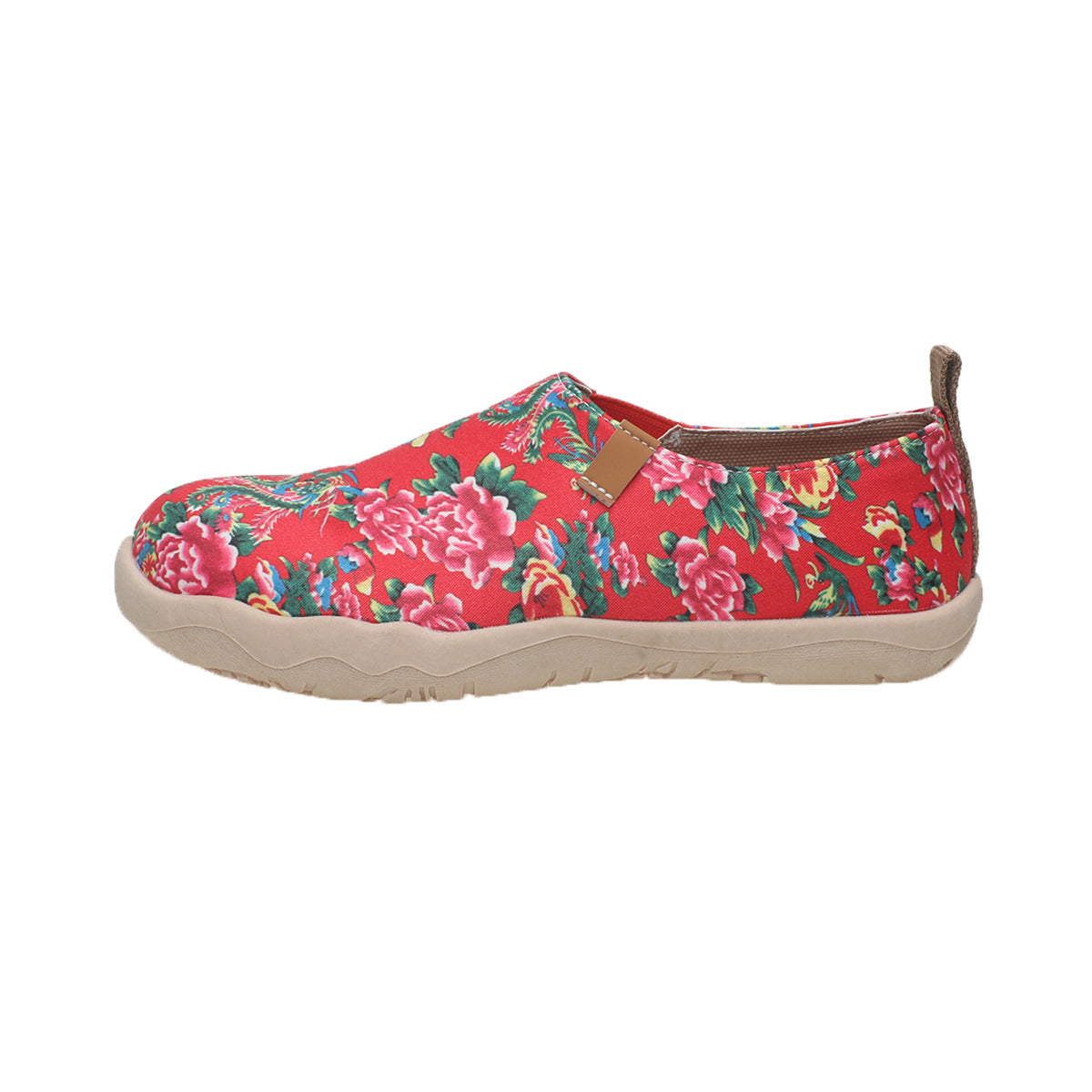 Round Toe Flat Bottom Comfortable Slip-on Lofter Pumps Sneakers For Women