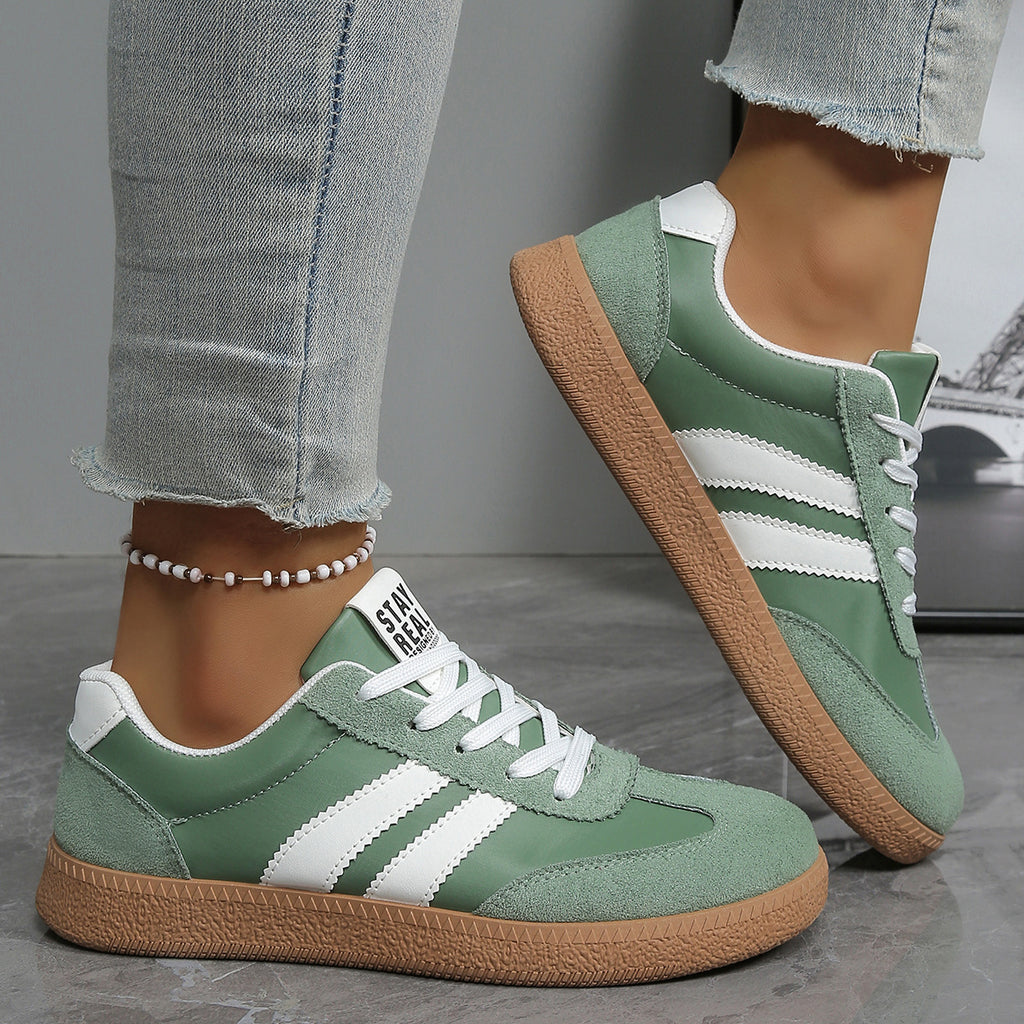 Fashionable Casual White Sneakers For Women