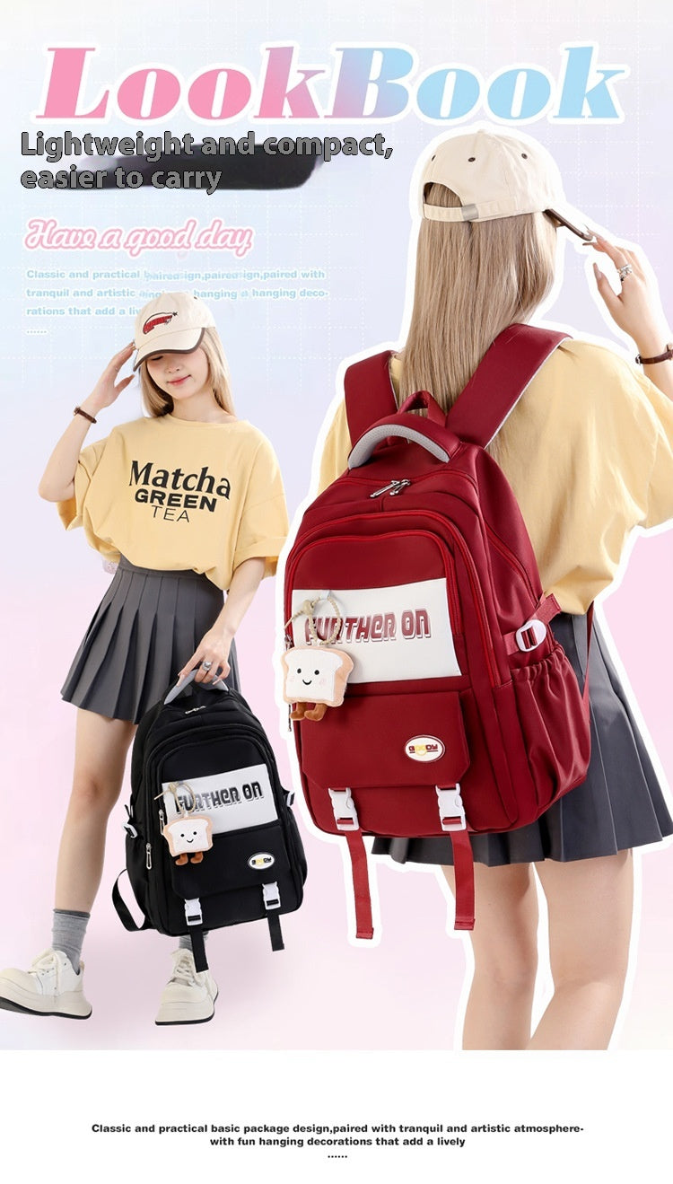 Schoolbag Women's Large Capacity Backpack