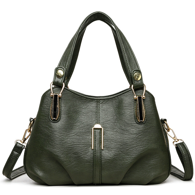 Women's Practical Casual Middle-aged Mom Handbag Bag Retro