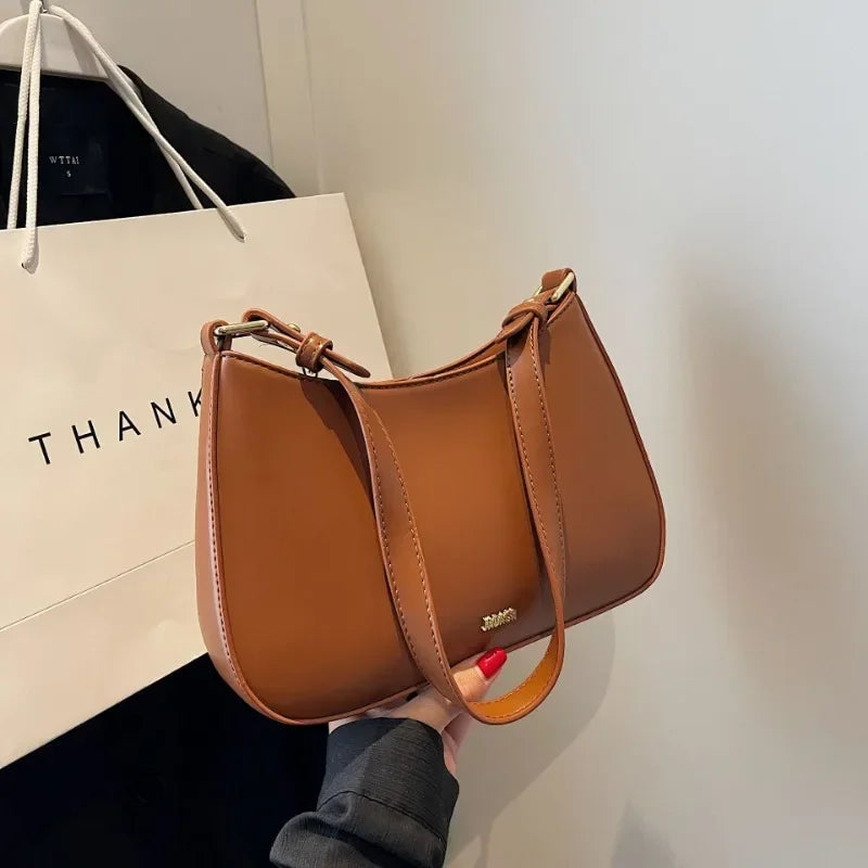 Red Underarm Shoulder Bags For Women New Texture Leather Crossbody Bag Luxury Designer Wedding Bride Handbags Sling Bag
