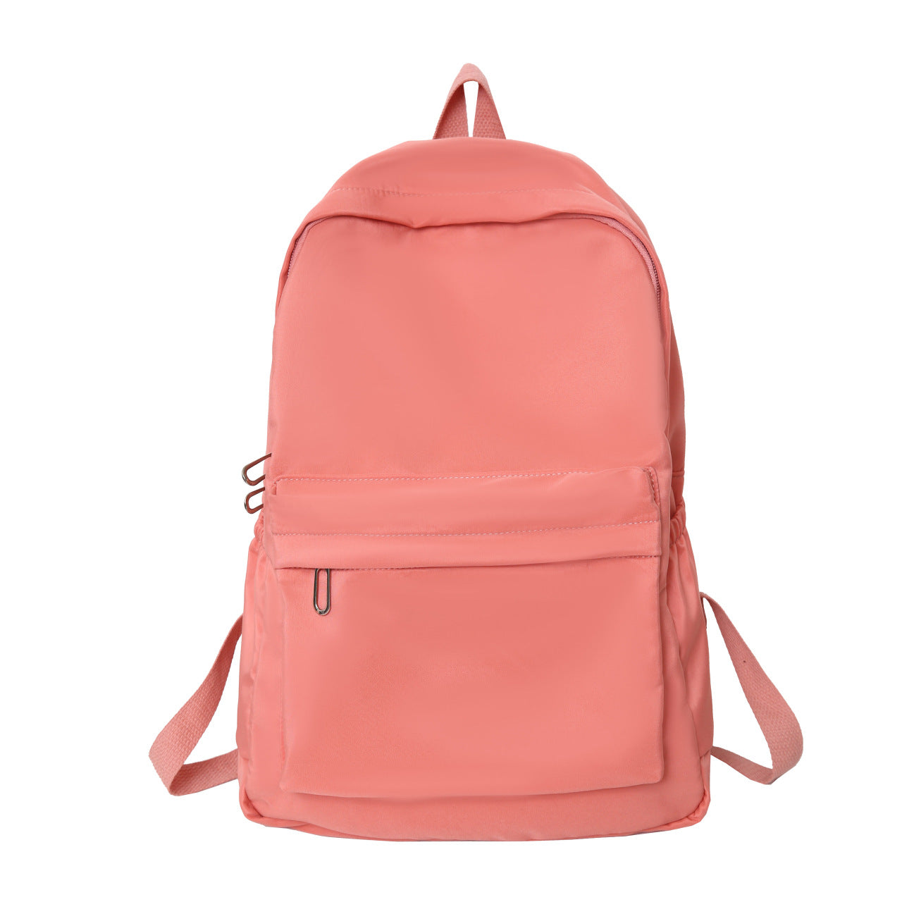Solid-color Casual Minimalist Instagram-style Large-capacity Backpack