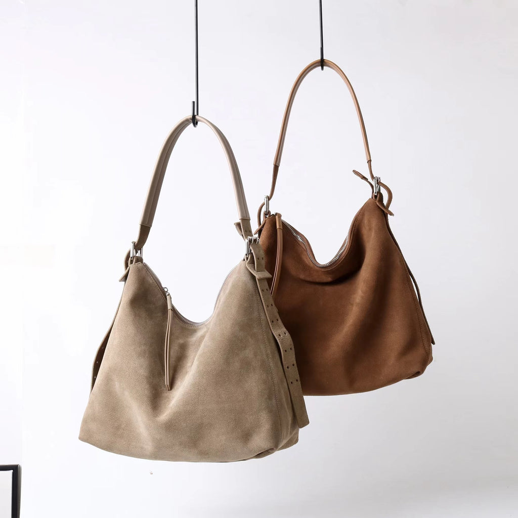 Leather Crossbody Shoulder Bag With A Sophisticated Casual Vibe