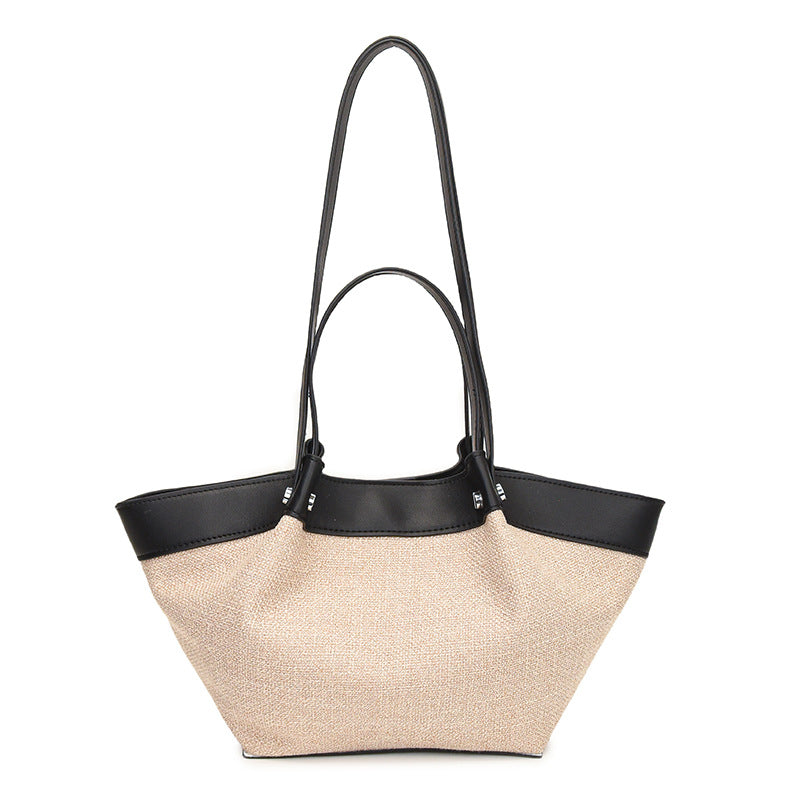 Women's Large-capacity Casual Pleated Tote Handbag