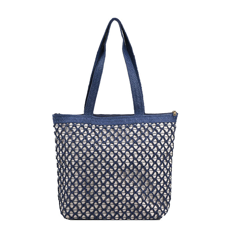 Women's Fashion Versatile Large Capacity Woven Bag
