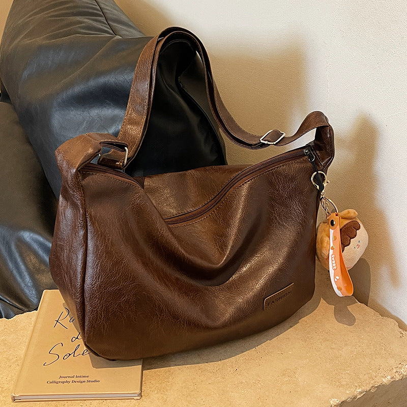 Fashionable Retro High-grade All-match Shoulder Messenger Bag