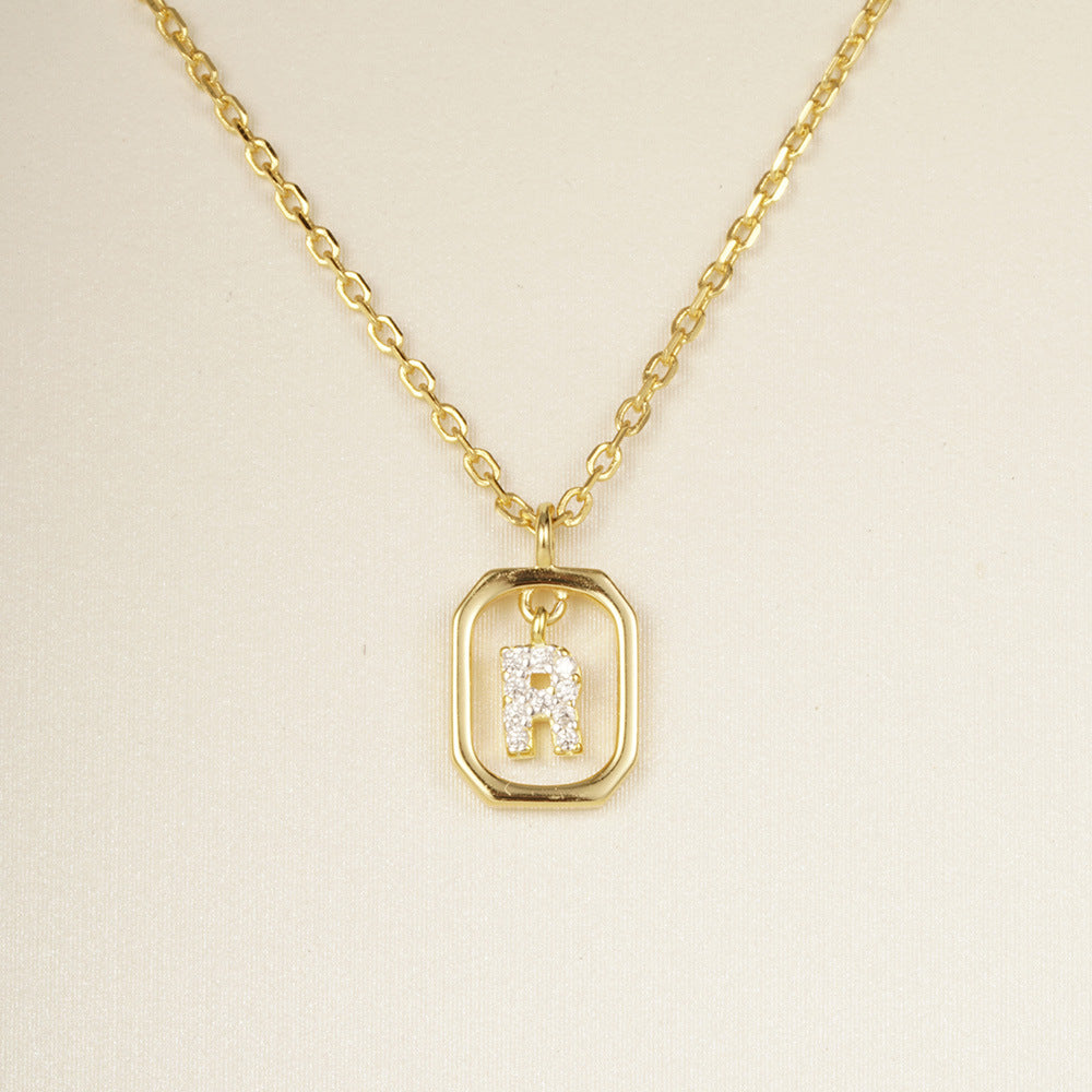 S925 Silver Light Luxury Necklace In European And American Style