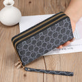 Long Wallet Clutch Mobile Phone Bag Coin Purse Zipper Bag Wallet