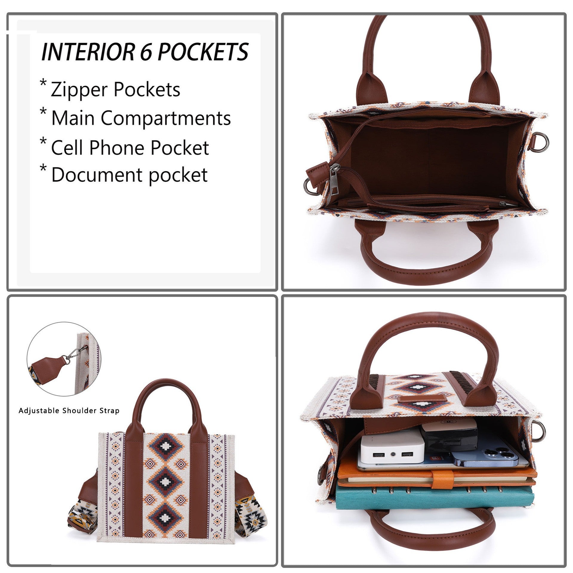 Women's Shoulder Messenger Bag Hand-woven